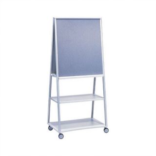 Peter Pepper Wheelies® Mobile Easel with Fabric and Whiteboard Side 7950 X Fa