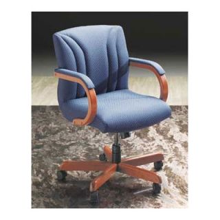 High Point Furniture Mid Back Managerial Chair with Arms 3207