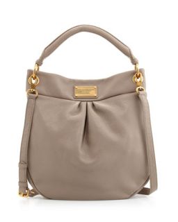 Classic Q Hillier Hobo Bag, Cement   MARC by Marc Jacobs