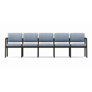 Lesro Lenox Five Seat Sofa with Wood Frame L5101G5