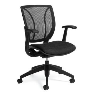 Global Total Office Roma Mid Back Mesh Back Posture Office Chair 1906BK UR22 