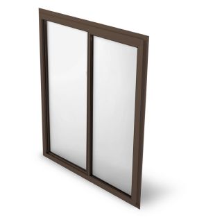 BetterBilt 875 Series Left Operable Aluminum Double Pane Sliding Window (Fits Rough Opening 72 in x 48 in; Actual 71.25 in x 47.5 in)