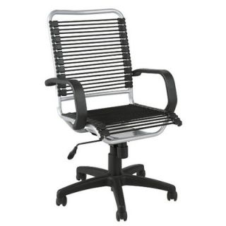 Eurostyle Baldwin Bungie Mid Back Office Chair 02548 / 02549 Finish Black/Al