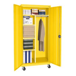 Sandusky Transport 36 Mobile Combination Cabinet TACR362472 Finish Yellow