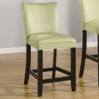 Wildon Home ® 24 Bar Stool with Cushion 100589 Seat Color Light Green