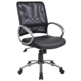 Boss Office Products Mid Back Mesh Task Chair B6406