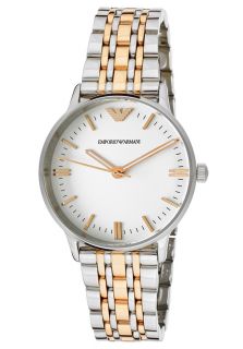 Emporio Armani AR1603  Watches,Womens White Dial Two Tone Stainless Steel, Casual Emporio Armani Quartz Watches