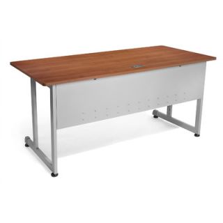 OFM Modular Desk/Worktable 55221 Finish Cherry and Silver