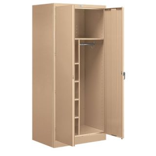 Salsbury Industries 36 Storage Combination Wardrobe Cabinet 9274 Color Tan
