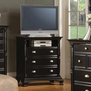Winners Only, Inc. Madison 3 Drawer Media Chest BME1007TV