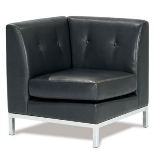 Ave Six Wall Street Corner Chair WST51C Color Black
