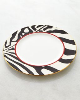 Scalamandre Zebras Accent Plate   Scalamandre by Lenox