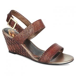 Icon Covered Wedge Sandal  Women's   Music of the Spheres Croco with Printed Footbed