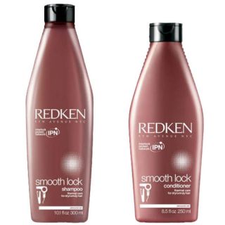 Redken Smooth Lock Duo   Shampoo & Conditioner      Health & Beauty