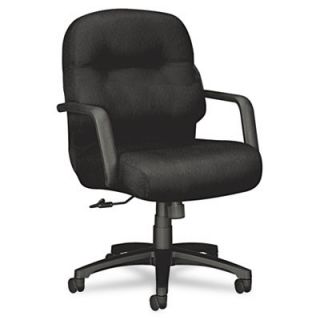 HON Mid Back Swivel / Tilt Office Chair with Arms HON2092NT10T Fabric Black