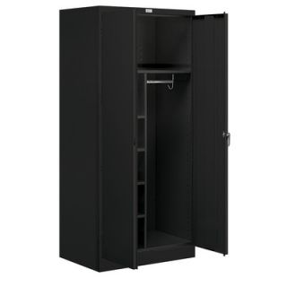 Salsbury Industries 36 Storage Combination Wardrobe Cabinet 9274 Color Black