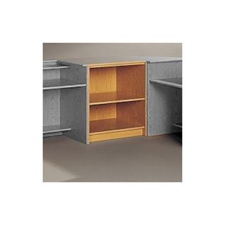Fleetwood Library Modular Front Desk System Open Storage Unit Bookcase 80.083x