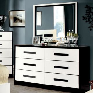 Hokku Designs Verzaci 6 Drawer Dresser IDF 7292D