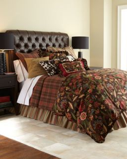 Lara Plaid Queen Coverlet, 96 x 98   French Laundry Home