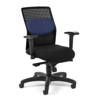 OFM High Back AirFlo Series Executive Chair 650 M1 Finish Blue