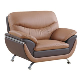 Global Furniture USA Leather Chair U2106 RV CH