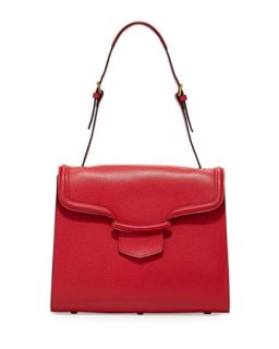 Heroine Flap Shoulder Bag, Red   Alexander McQueen