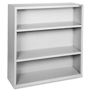 Lorell Fortress 42 Bookcase LLR4128 Color Light Gray