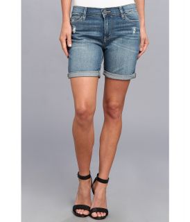 Calvin Klein Jeans Destructed Boyfriend Short Womens Shorts (Blue)