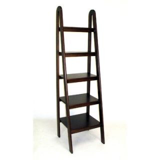 Wayborn Ladder 67.5 Bookcase 9025 Finish Brown