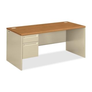 HON Pedestal Desk with Lock 38291RCL / 38292LCL Orientation Left