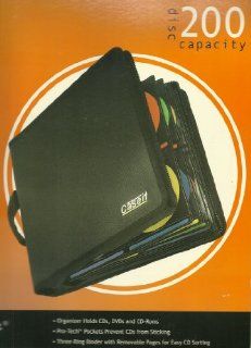 Case it RING 200 Nylon CD Organizer (200 disc) Electronics