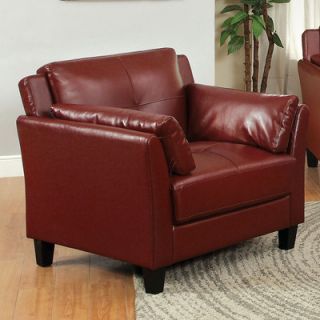 Hokku Designs Drevan Chair IDF 6717 Color Red