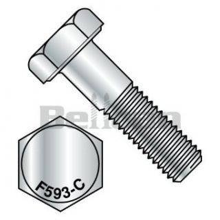 Bellcan BC 3720CH188 Hex Cap Screw 18/8 Stainless Steel 3/8 16 X 1 1/4 (Box of 100) Hex Bolts