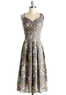 Still Life in Motion Dress in Floral  Mod Retro Vintage Dresses