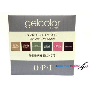 OPI GelColor   IMPRESSIONISTS Kit (6 Colors) CG919  Nail Polish  Beauty