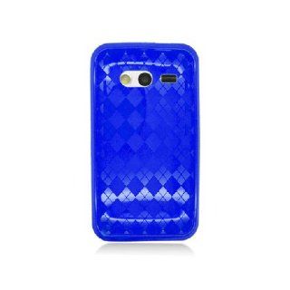 Huawei Activa 4G M920 Blue Flex Transparent Cover Case Cell Phones & Accessories