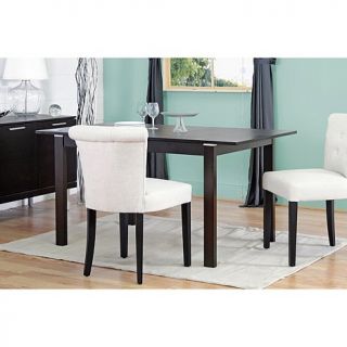 Lockerbie Modern Dining Table with Leaf Extension