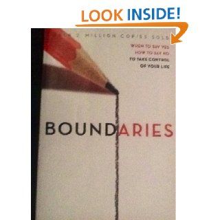 [BOUNDARIES]Boundaries When to Say Yes, How to Say No, to Take Control of Your Life BY Cloud, Henry(Author){Paperback}Zondervan(publisher) Books