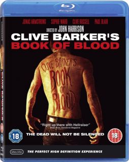 Clive Barkers Book Of Blood      Blu ray