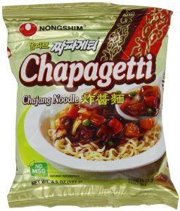 Nongshim Chapagetti Chajang Noodle, 4.5 Ounce Packages (Pack of 20)  Packaged Asian Dishes  Grocery & Gourmet Food