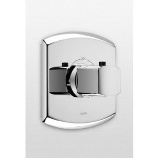 Toto TS960T#BN Soiree Thermostatic Mixing Valve, Trim only, Brushed Nickel   Faucet Trim Kits  