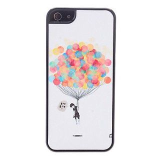 Balloon Pattern Hard Case for iPhone 5/5S Cell Phones & Accessories