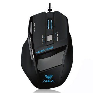 Generic Aula Si928 Gaming Mouse 2 Model 2000 DPI USB Wired 7d Music Controller Computers & Accessories