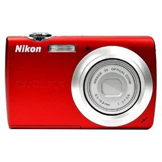 Nikon Coolpix S203 Digital Camera (Red)  Refurbished Nikon Cameras  Camera & Photo