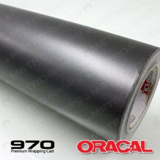 ORACAL 970RA 932 MATTE Graphite Grey Metallic Wrapping Cast Vinyl Film 5ft x 1ft Automotive