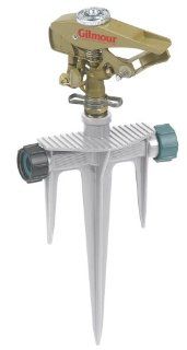 Gilmour Metal Impulse Sprinkler on Zinc Spike Base 967HZS (Discontinued by Manufacturer)  Rotary Lawn And Garden Sprinklers  Patio, Lawn & Garden