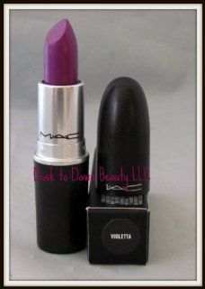 BNIB MAC PRO VIOLETTA Amplified Creme Lipstick  Heroin Mac Lipstick  Beauty
