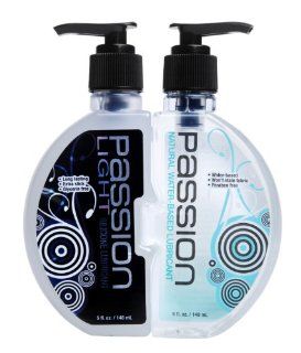 Passion Lubes Natural Water Based and Silicone Blend Combo Set, 10 Fluid Ounce Health & Personal Care