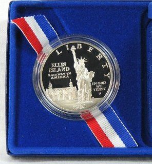 1986 Proof Statue of Liberty Commemorative Silver Dollar 