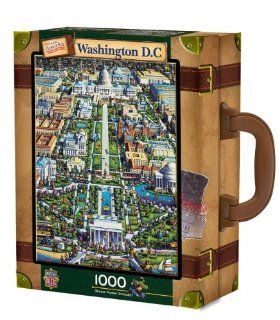 MasterPieces / Collector Suitcase 1000 piece Puzzle, Washington DC Toys & Games